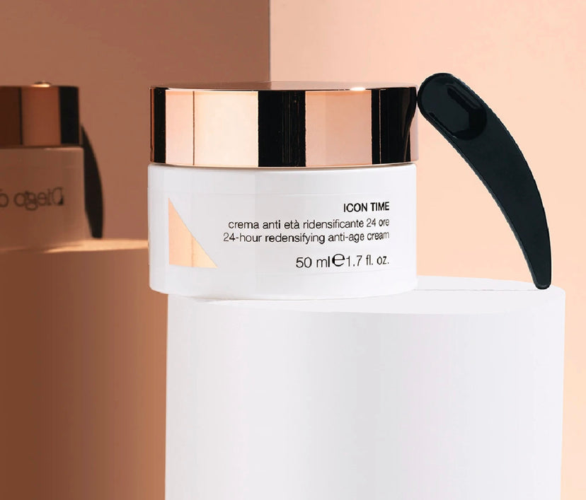 Diego Dalla Palma 24 Hour Icon Time Revitalizing Cream 50 ML, Vegan, Gold cream, Toronto, Canada - Glow By IVE
